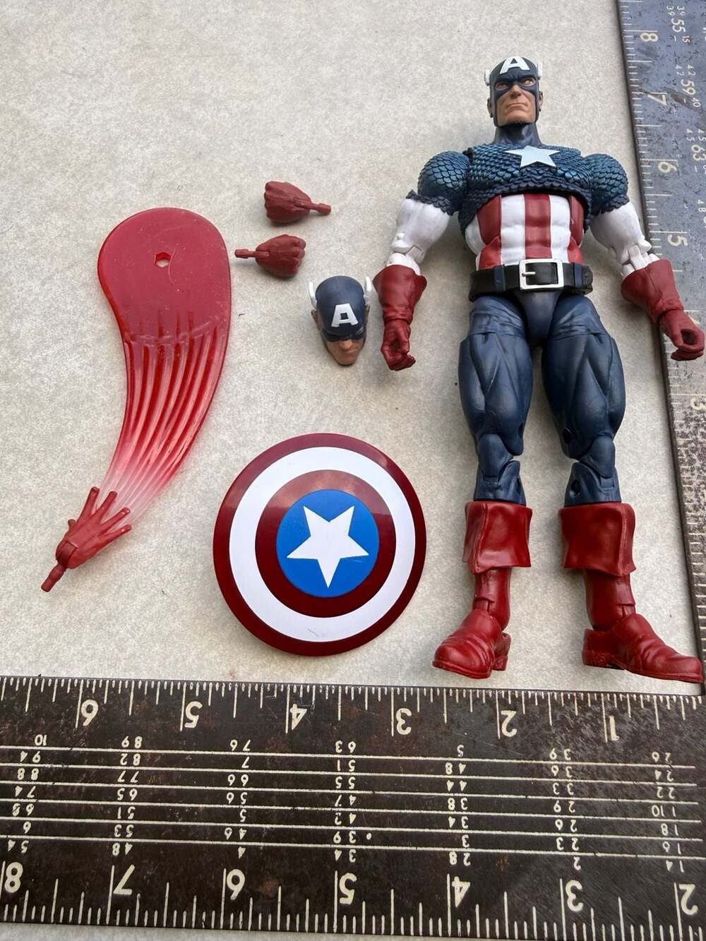Marvel Legends Series 80th Anniversary Captain America 6-Inch Action Figure(I)
